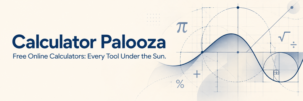 calculator palooza banner